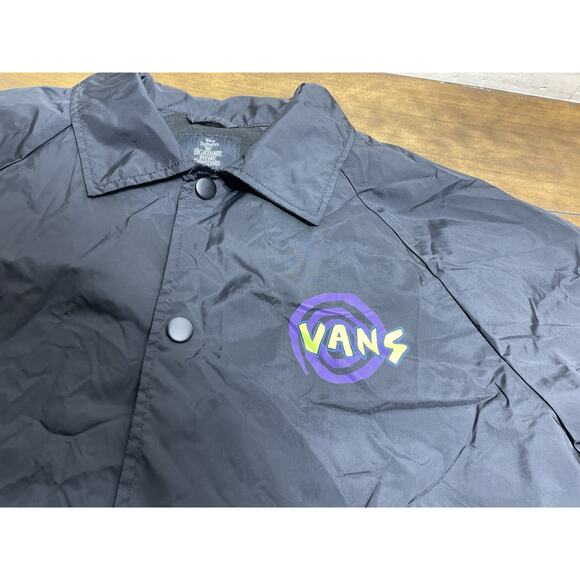 Vans Oogie Boogie Disney Nightmare Before Christmas Windbreaker Jacket Unisex M - Picture 4 of 16